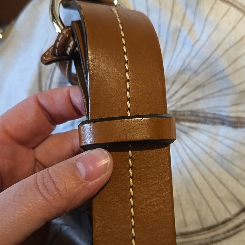 Dooney & Bourke Leather Shoulder Bag - Picture 11 of 16